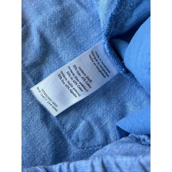 NWOT ONIA linen blend drawstring women’s pant, Small $178 D7 - Picture 5 of 7